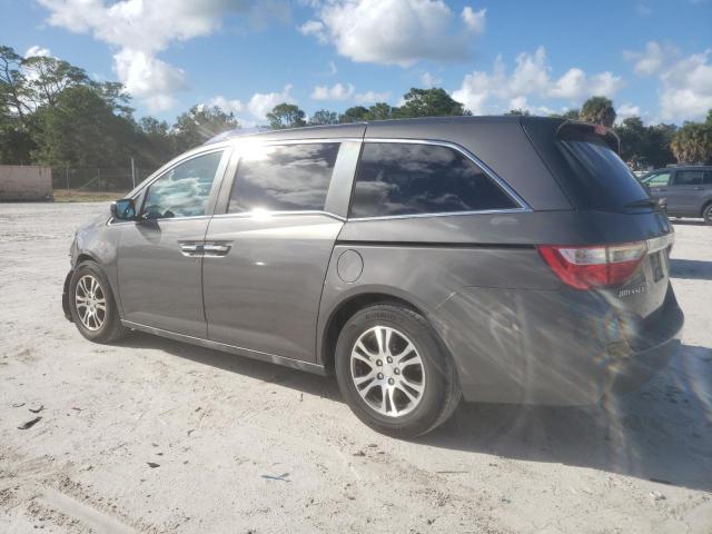 5FNRL5H60CB036751 - 2012 HONDA ODYSSEY EXL GRAY photo 2