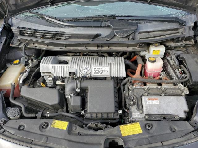 JTDKN3DU5C5480200 - 2012 TOYOTA PRIUS გრაფიტი ფოტო 11
