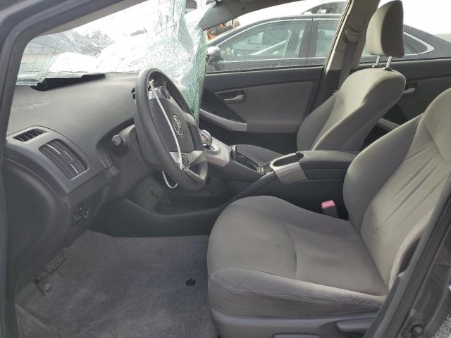 JTDKN3DU5C5480200 - 2012 TOYOTA PRIUS გრაფიტი ფოტო 7