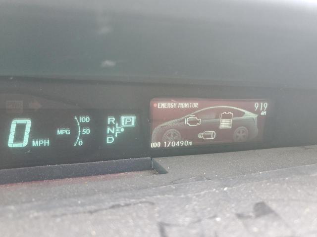 JTDKN3DU5C5480200 - 2012 TOYOTA PRIUS გრაფიტი ფოტო 9