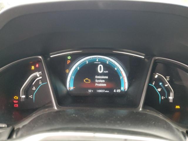 2HGFC1F34GH643144 - 2016 HONDA CIVIC EX WHITE photo 9