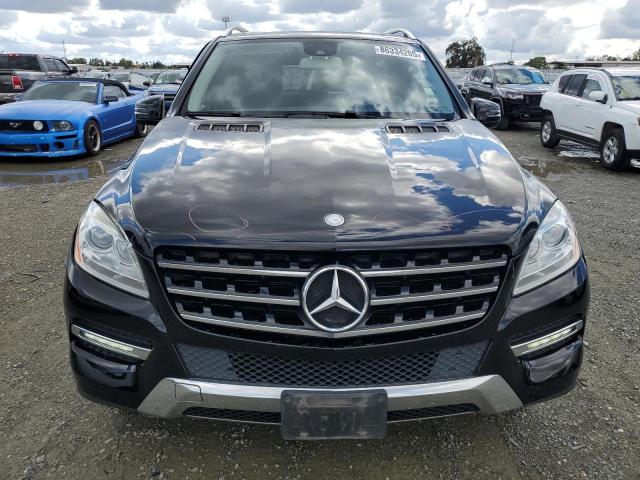 4JGDA5HB9FA539636 - 2015 MERCEDES-BENZ ML 350 4MATIC BLACK photo 5