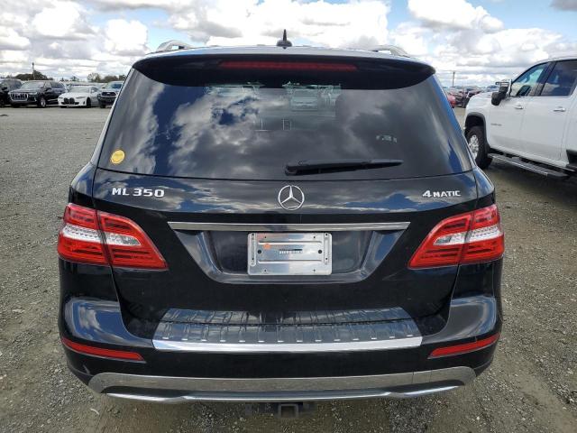 4JGDA5HB9FA539636 - 2015 MERCEDES-BENZ ML 350 4MATIC BLACK photo 6