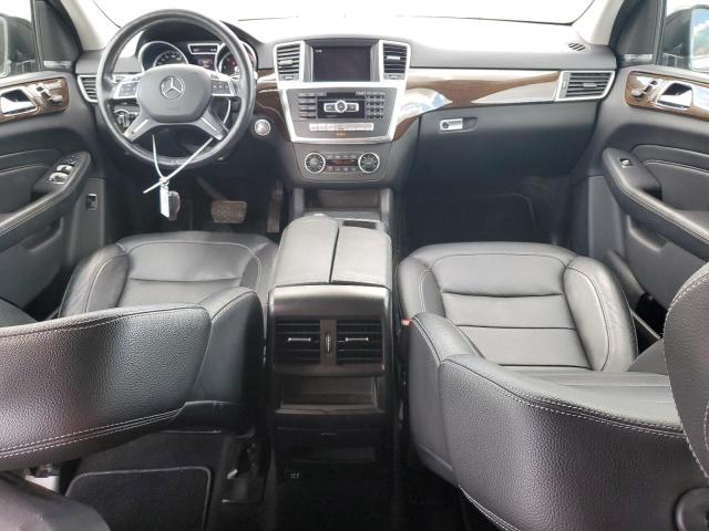 4JGDA5HB9FA539636 - 2015 MERCEDES-BENZ ML 350 4MATIC BLACK photo 8