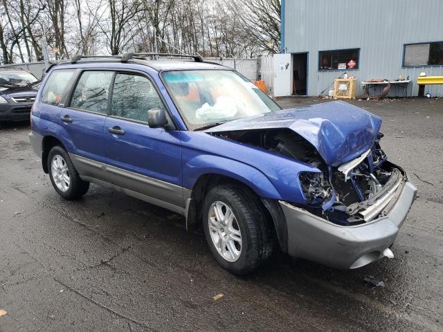 JF1SG656X4H736820 - 2004 SUBARU FORESTER 2.5XS Синий фото 4