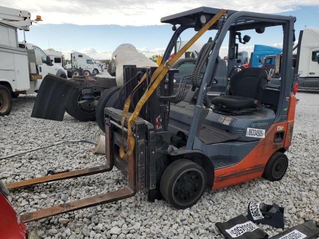 8FGCU2595775 - 2018 TOYT FORKLIFT ORANGE photo 2