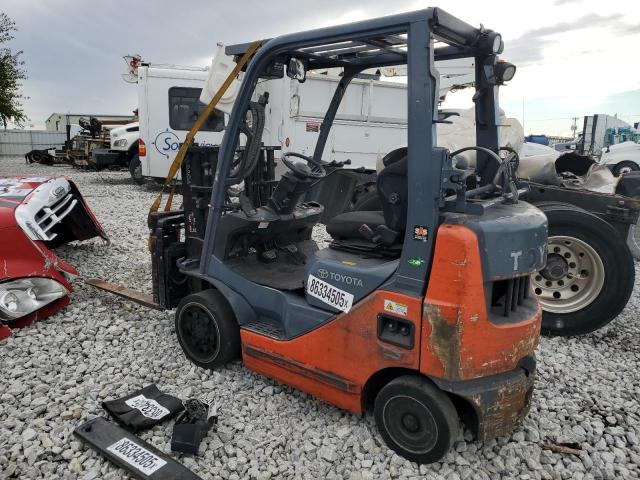 8FGCU2595775 - 2018 TOYT FORKLIFT ORANGE photo 3