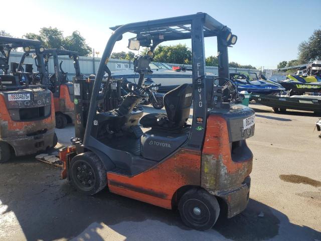 8FGCU2562775 - 2014 TOYT FORKLIFT ორფეროვანი ფოტო 3