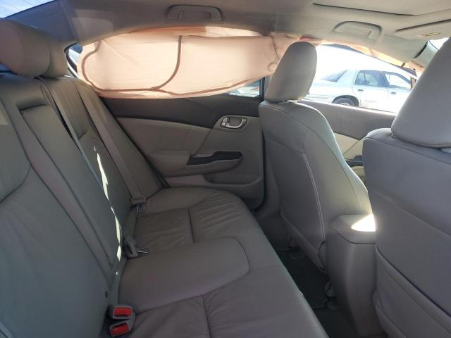 19XFB2F95CE017863 - 2012 HONDA CIVIC EXL ვერცხლისფერი ფოტო 10