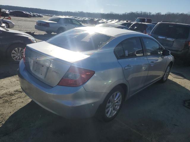 19XFB2F95CE017863 - 2012 HONDA CIVIC EXL ვერცხლისფერი ფოტო 3