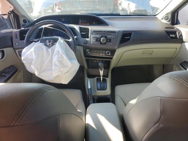 19XFB2F95CE017863 - 2012 HONDA CIVIC EXL ვერცხლისფერი ფოტო 8