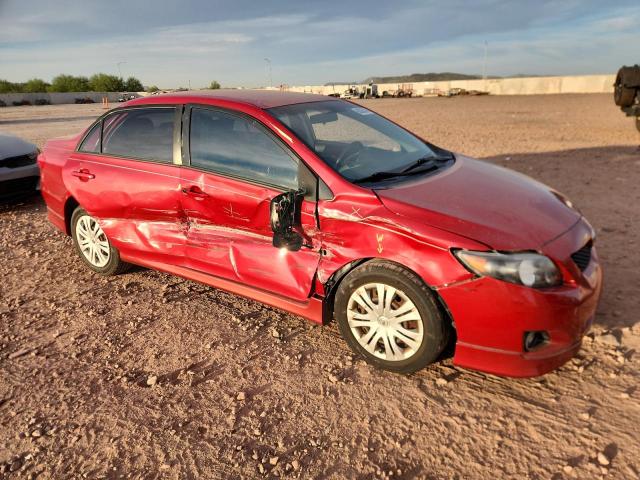 1NXBU40E49Z133958 - 2009 TOYOTA COROLLA BASE წითელი ფოტო 4