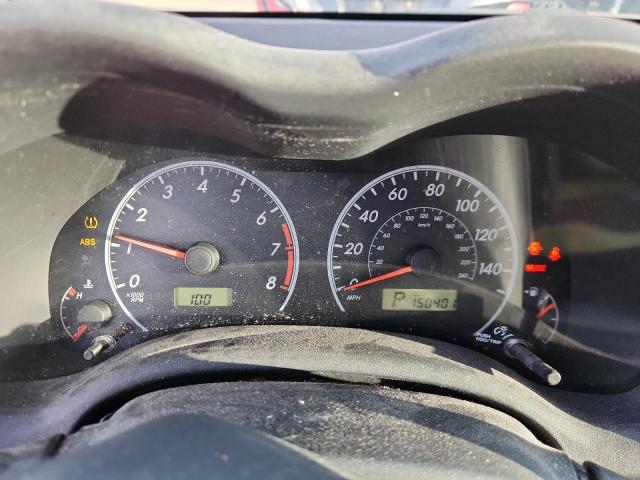 1NXBU40E49Z133958 - 2009 TOYOTA COROLLA BASE წითელი ფოტო 9