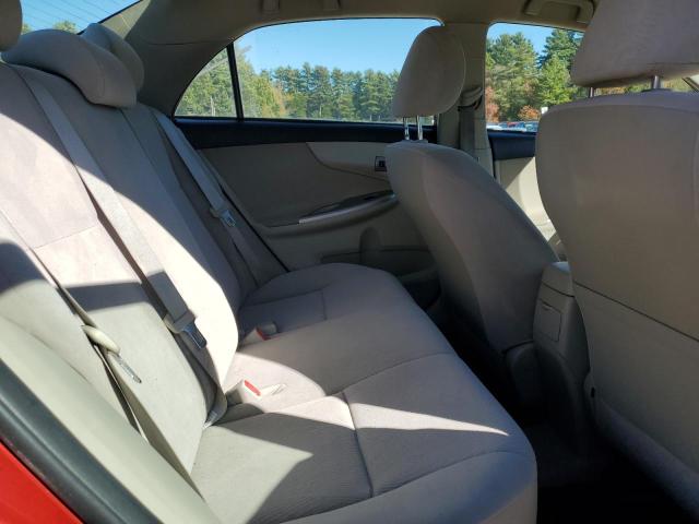 JTDBU4EE5BJ096438 - 2011 TOYOTA COROLLA BASE RED photo 10