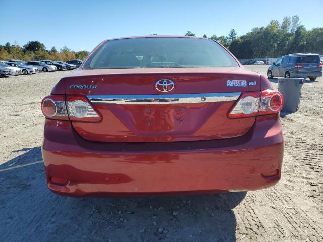 JTDBU4EE5BJ096438 - 2011 TOYOTA COROLLA BASE RED photo 6