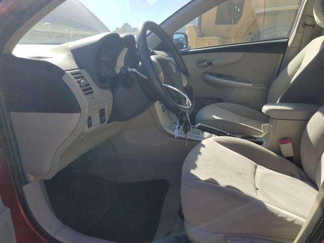 JTDBU4EE5BJ096438 - 2011 TOYOTA COROLLA BASE RED photo 7