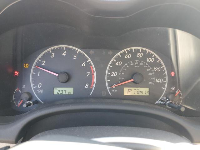 JTDBU4EE5BJ096438 - 2011 TOYOTA COROLLA BASE RED photo 9