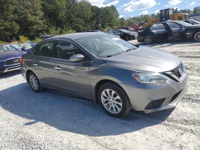 3N1AB7AP9KY215939 - 2019 NISSAN SENTRA S GRAY photo 4