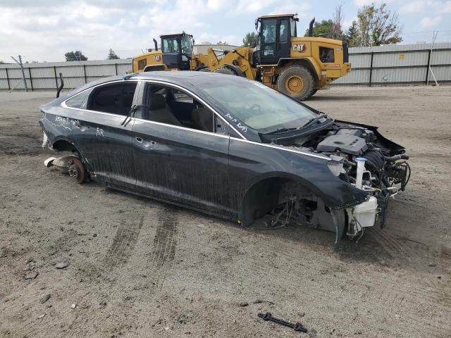 5NPE34AF7JH671144 - 2017 HYUNDAI SONATA SPORT შავი ფოტო 4