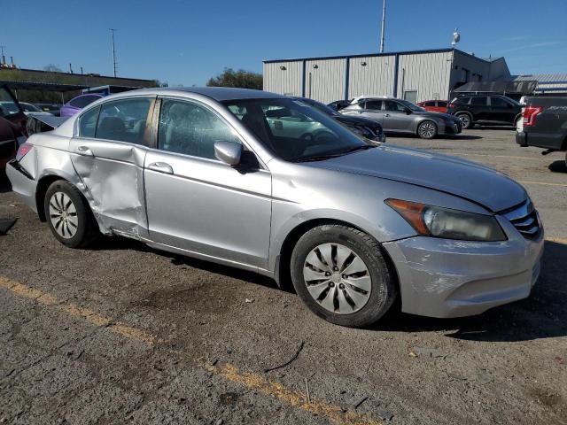 1HGCP2F32CA118976 - 2012 HONDA ACCORD LX SILVER photo 4