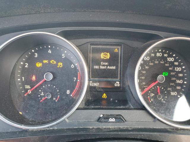 3VV3B7AX5MM101633 - 2021 VOLKSWAGEN TIGUAN SE SILVER photo 9