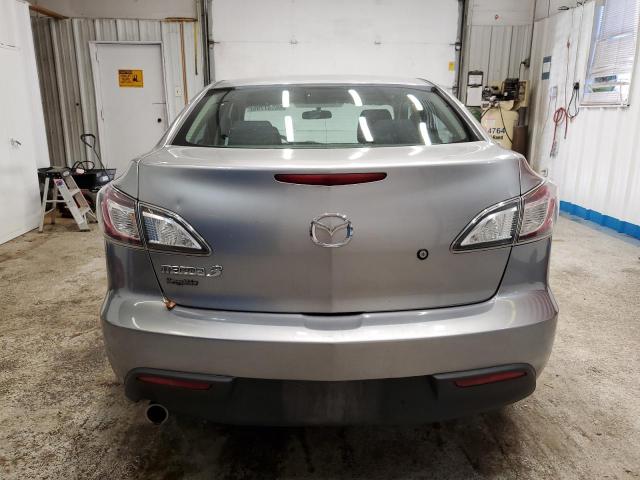 JM1BL1SG4A1141617 - 2010 MAZDA 3 I GRAY photo 6