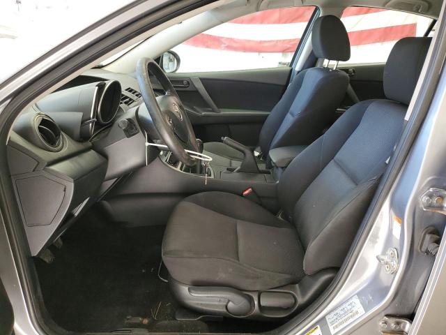 JM1BL1SG4A1141617 - 2010 MAZDA 3 I GRAY photo 7