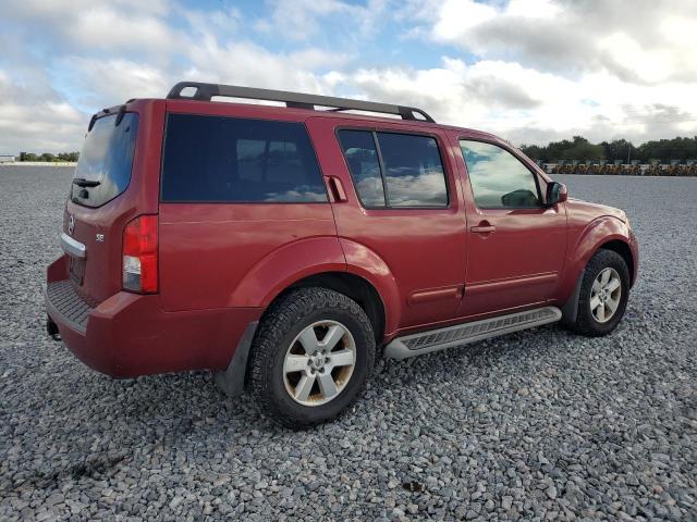 5N1AR18U28C645150 - 2008 NISSAN PATHFINDER S RED photo 3