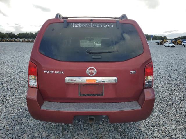 5N1AR18U28C645150 - 2008 NISSAN PATHFINDER S RED photo 6