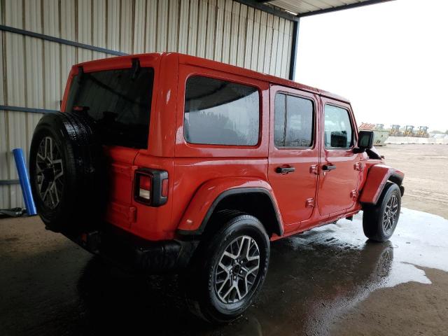 1C4PJXEN4SW556319 - 2025 JEEP WRANGLER SAHARA RED photo 3