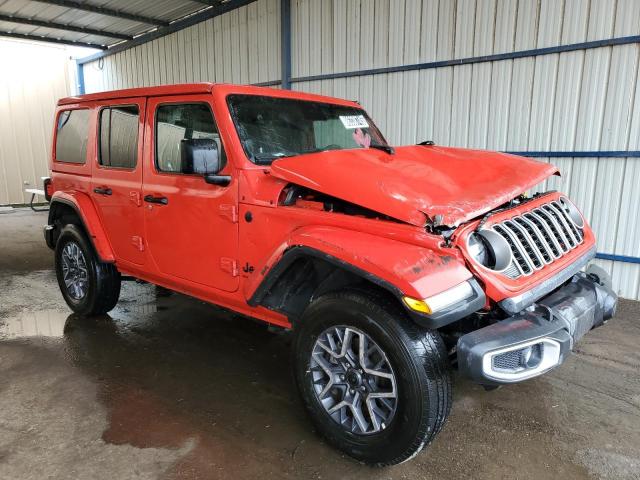 1C4PJXEN4SW556319 - 2025 JEEP WRANGLER SAHARA RED photo 4