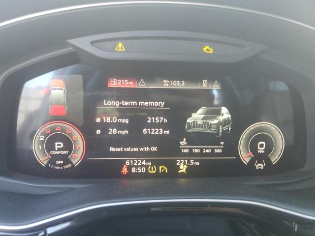 WA1LXBF76ND017081 - 2022 AUDI Q7 PREMIUM PLUS Gümüş foto 9