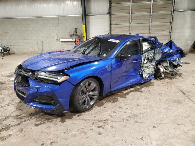 19UUB5F56NA000745 - 2022 ACURA TLX TECH A BLUE photo 1