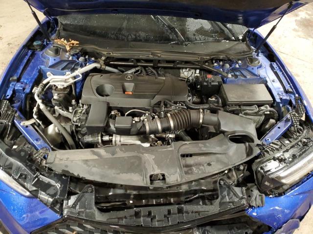 19UUB5F56NA000745 - 2022 ACURA TLX TECH A BLUE photo 11