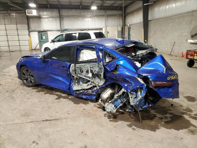 19UUB5F56NA000745 - 2022 ACURA TLX TECH A BLUE photo 2