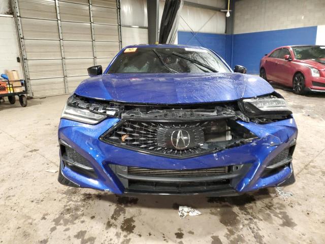 19UUB5F56NA000745 - 2022 ACURA TLX TECH A BLUE photo 5