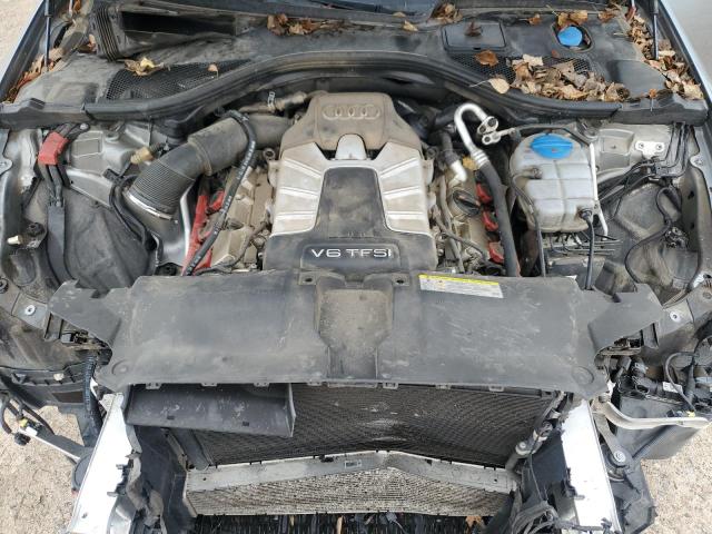 WAUHGAFC7DN114458 - 2013 AUDI A6 PRESTIGE ვერცხლისფერი ფოტო 11