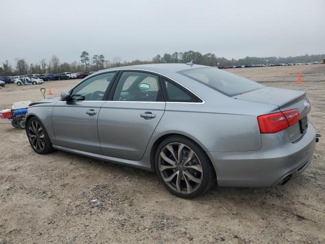 WAUHGAFC7DN114458 - 2013 AUDI A6 PRESTIGE ვერცხლისფერი ფოტო 2