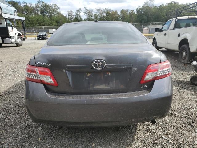 4T4BF3EK5AR019237 - 2010 TOYOTA CAMRY BASE GRAY photo 6