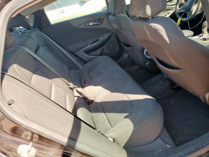 1G1ZD5ST8MF018547 - 2021 CHEVROLET MALIBU LT MAROON photo 10