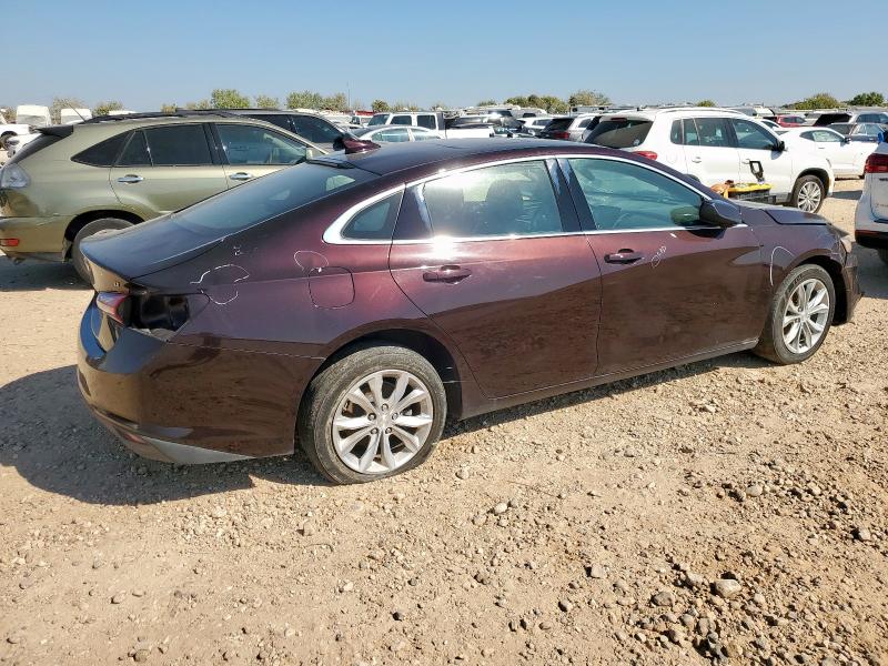 1G1ZD5ST8MF018547 - 2021 CHEVROLET MALIBU LT MAROON photo 3