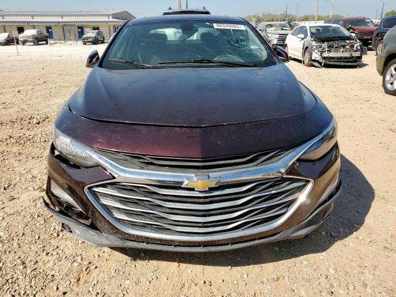 1G1ZD5ST8MF018547 - 2021 CHEVROLET MALIBU LT MAROON photo 5