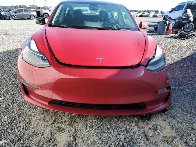 5YJ3E1EA3PF454728 - 2023 TESLA MODEL 3 RED photo 5