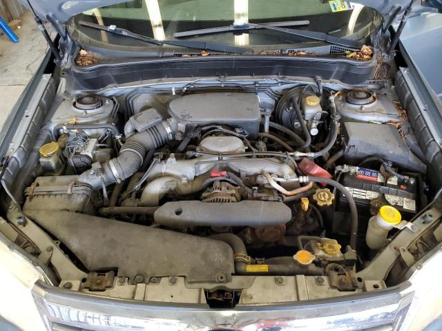 JF2SH6AC7AH706335 - 2010 SUBARU FORESTER 2.5X BLUE photo 12