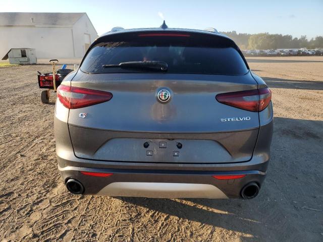 ZASPAKBN5M7D17826 - 2021 ALFA ROMEO STELVIO TI GRAY photo 6