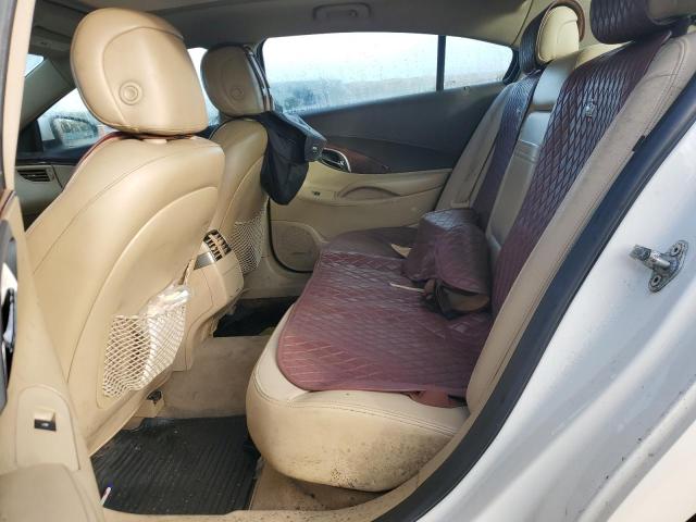 1G4GD5GD6BF203785 - 2011 BUICK LACROSSE CXL أبيض صورة 10