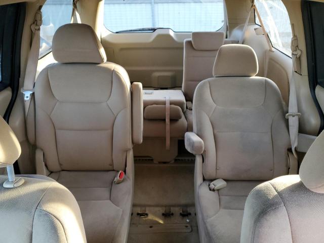 5FNRL3H41AB019988 - 2010 HONDA ODYSSEY EX BURGUNDY photo 10