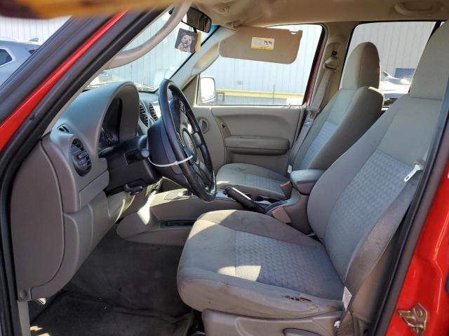 1J4GK48K15W516551 - 2005 JEEP LIBERTY SPORT RED photo 7