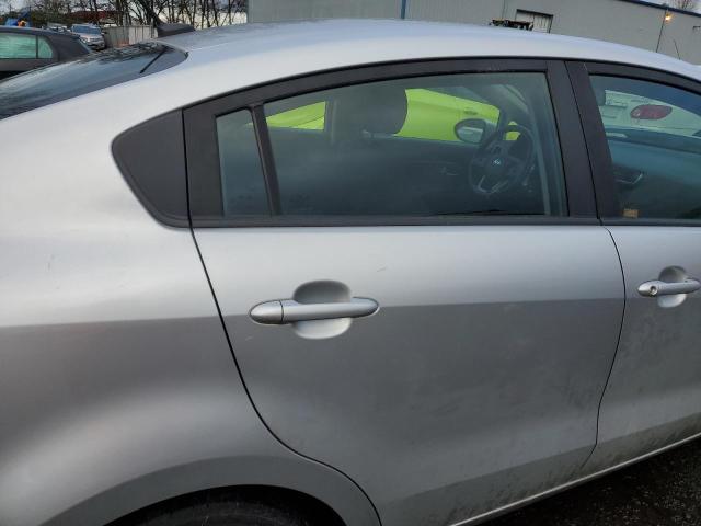 KNADM4A37G6670235 - 2016 KIA RIO LX WHITE photo 10