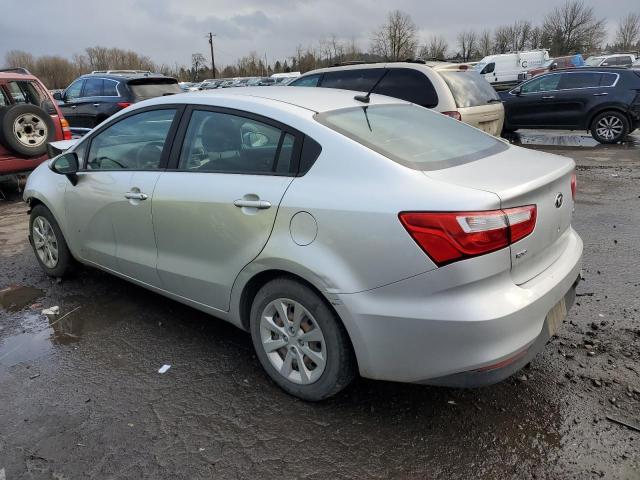 KNADM4A37G6670235 - 2016 KIA RIO LX WHITE photo 2